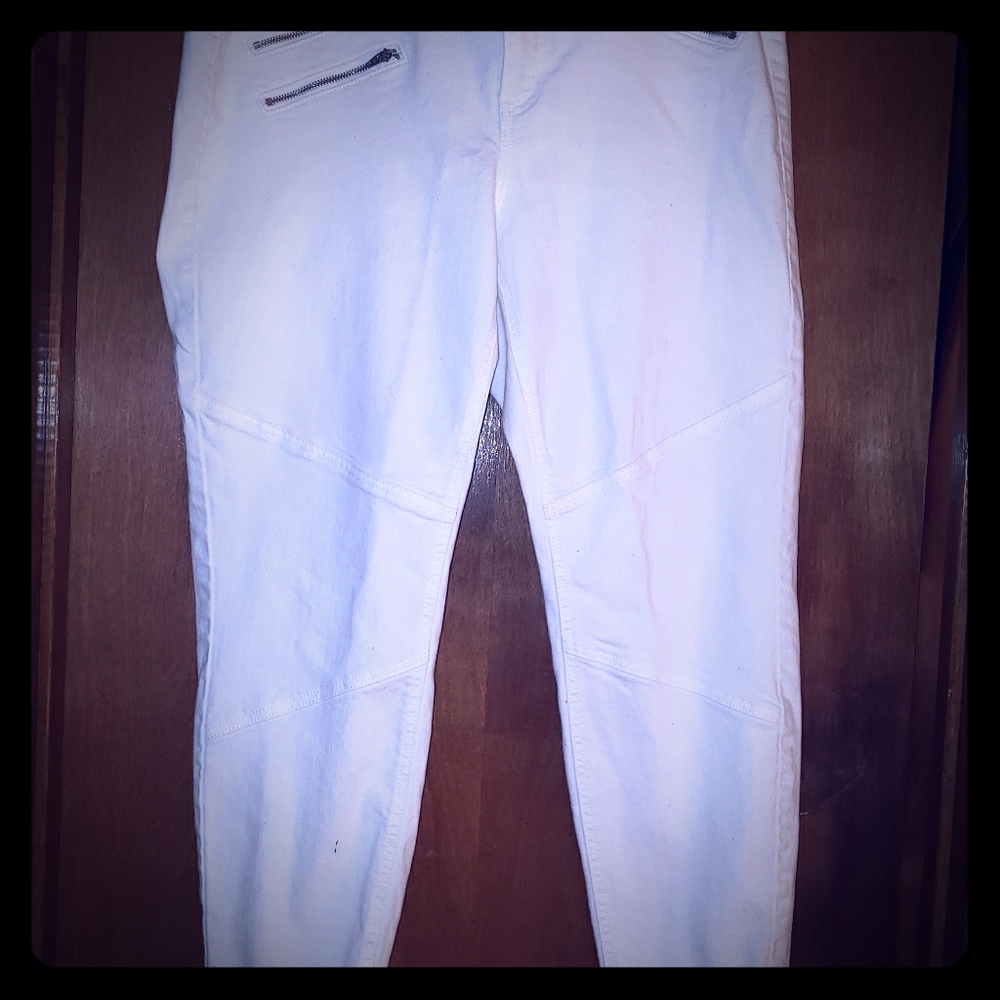 White jeans
